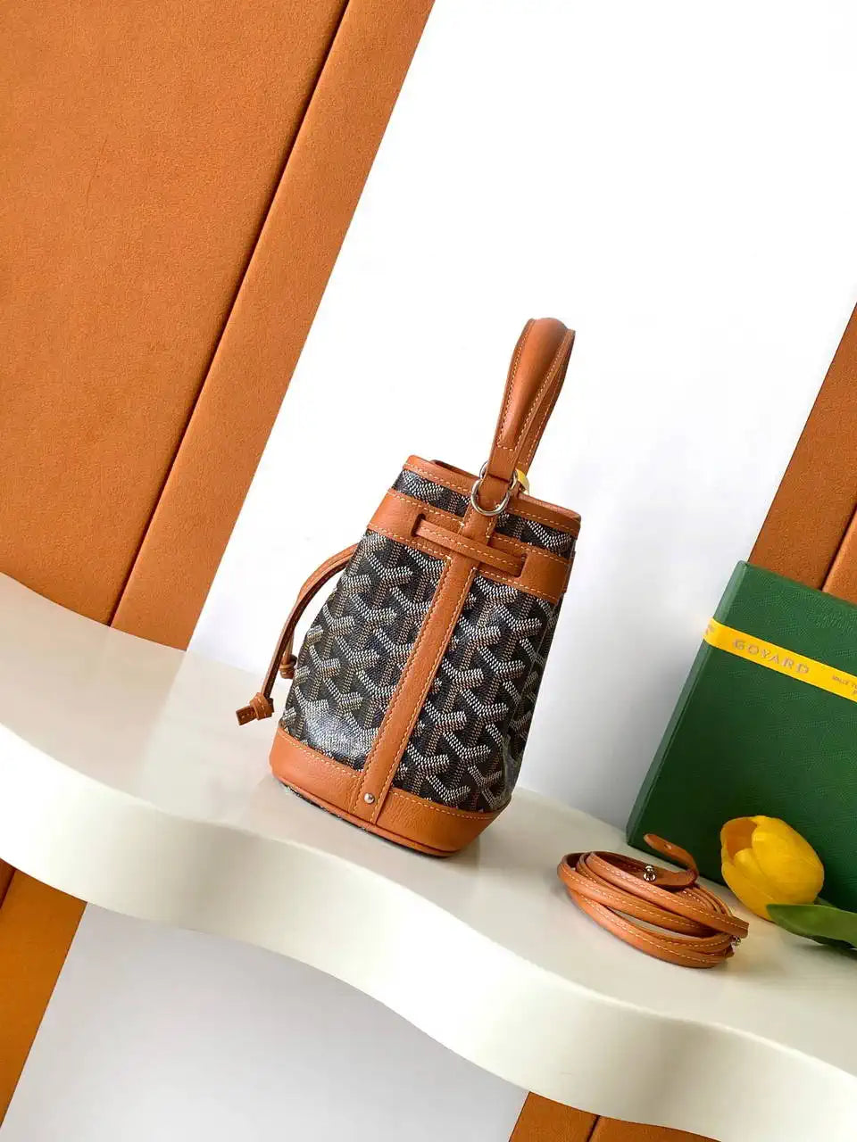 Goyard PEFLOTMINTY01CL03P Petit Flot Mini bucket bag Gy9022