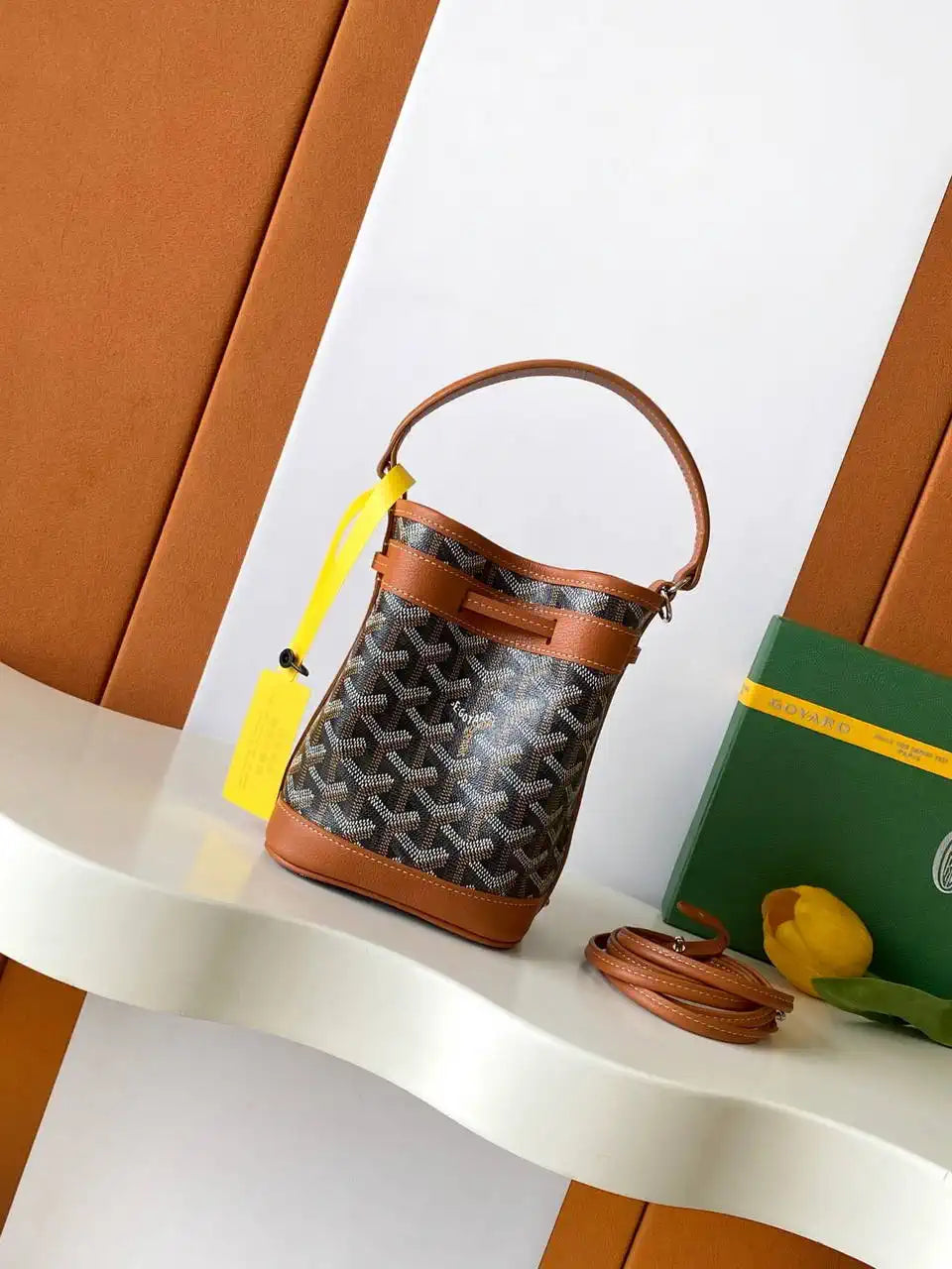 Goyard PEFLOTMINTY01CL03P Petit Flot Mini bucket bag Gy9022