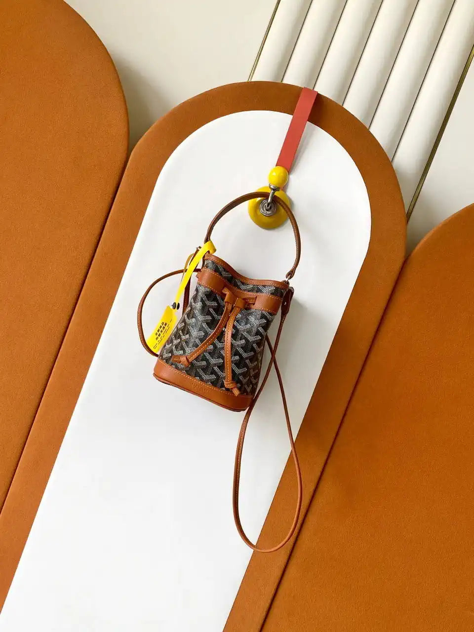 Goyard PEFLOTMINTY01CL03P Petit Flot Mini bucket bag Gy9022