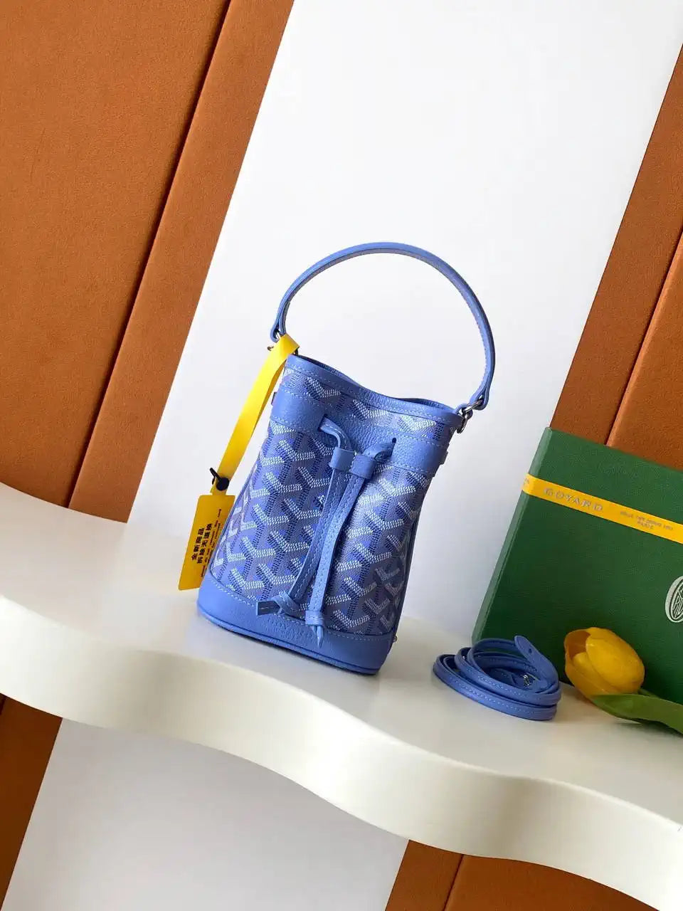 Goyard PEFLOTMINTY01CL03P Petit Flot Mini bucket bag Gy9025