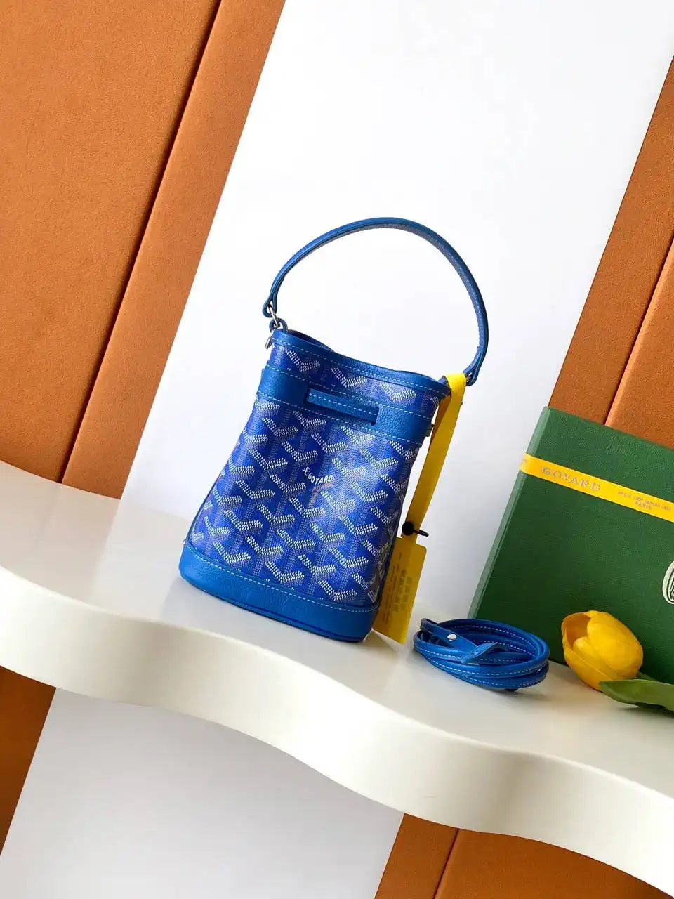 Goyard PEFLOTMINTY01CL03P Petit Flot Mini bucket bag Gy9013