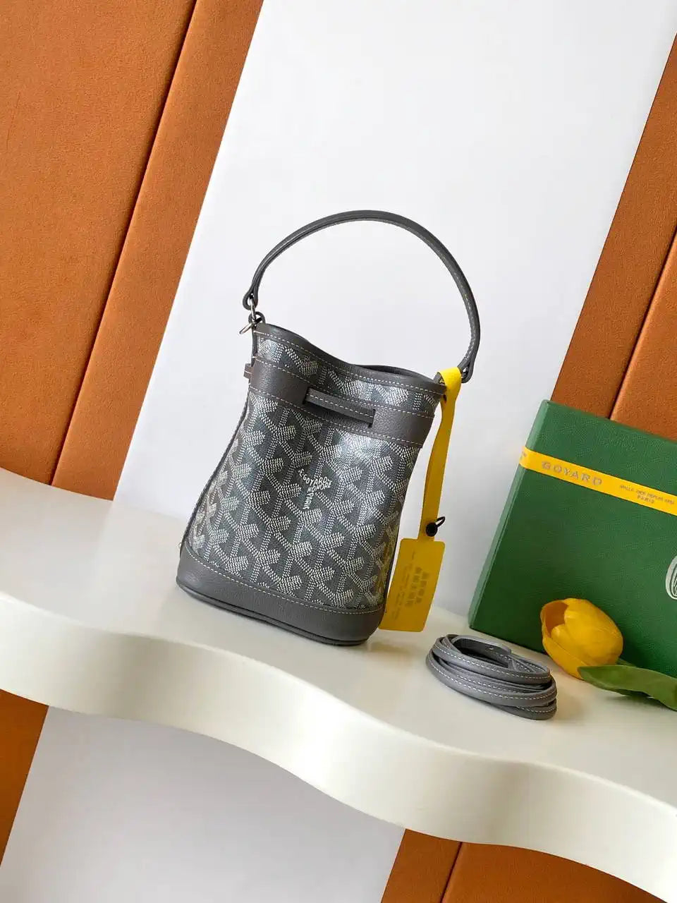 Goyard PEFLOTMINTY01CL03P Petit Flot Mini bucket bag Gy9015