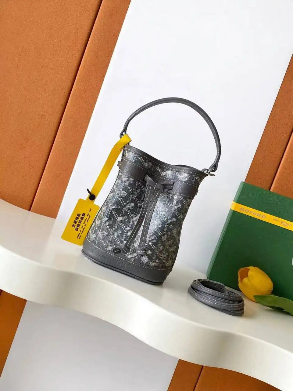 Goyard PEFLOTMINTY01CL03P Petit Flot Mini bucket bag Gy9015