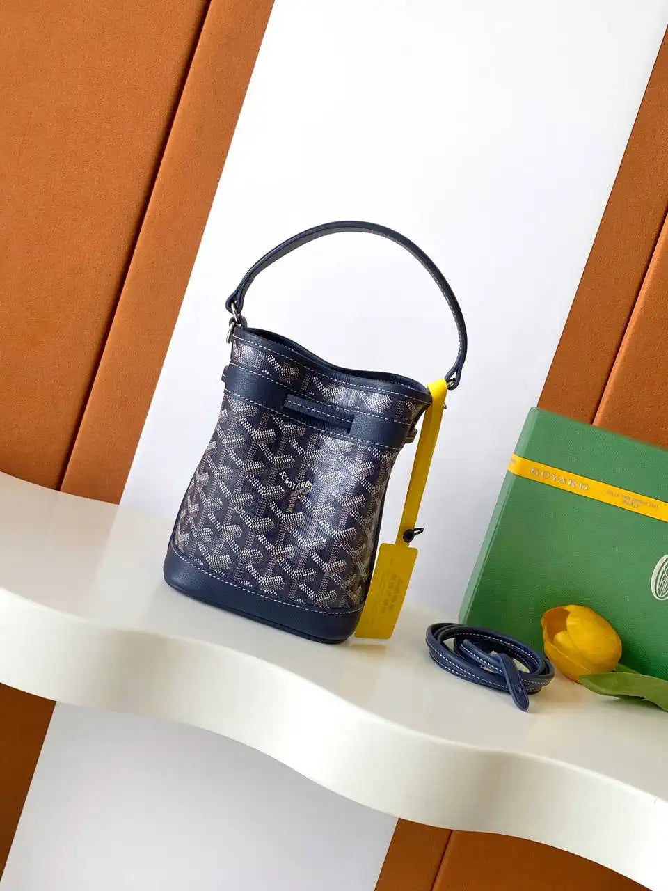 Goyard PEFLOTMINTY01CL03P Petit Flot Mini bucket bag Gy9016