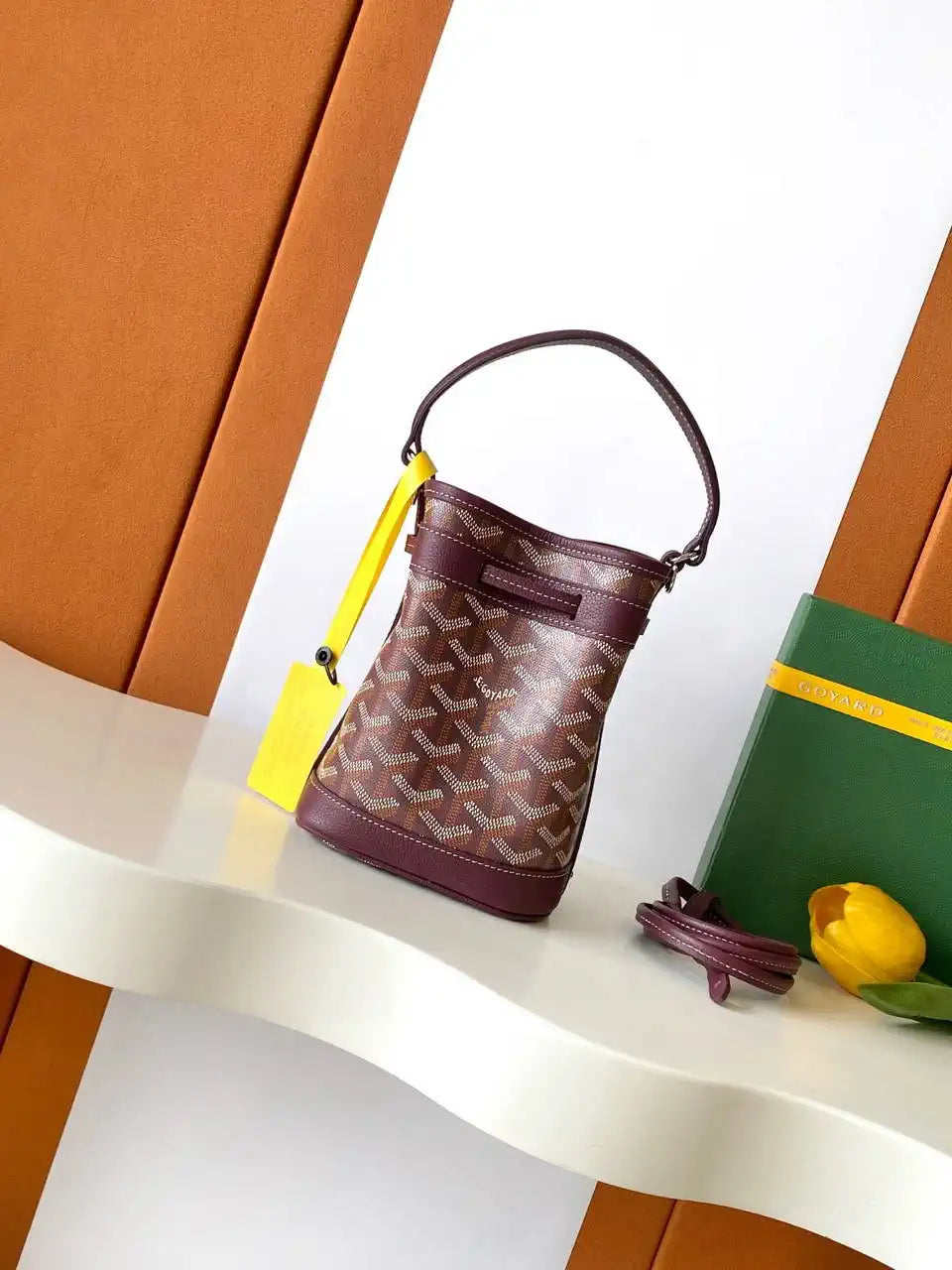 Goyard PEFLOTMINTY01CL03P Petit Flot Mini bucket bag Gy9018