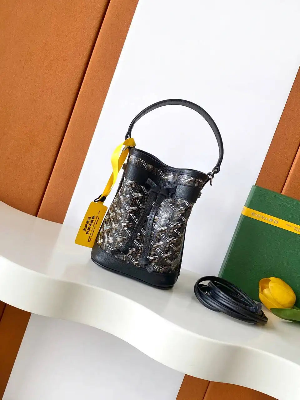 Goyard PEFLOTMINTY01CL03P Petit Flot Mini bucket bag Gy9019