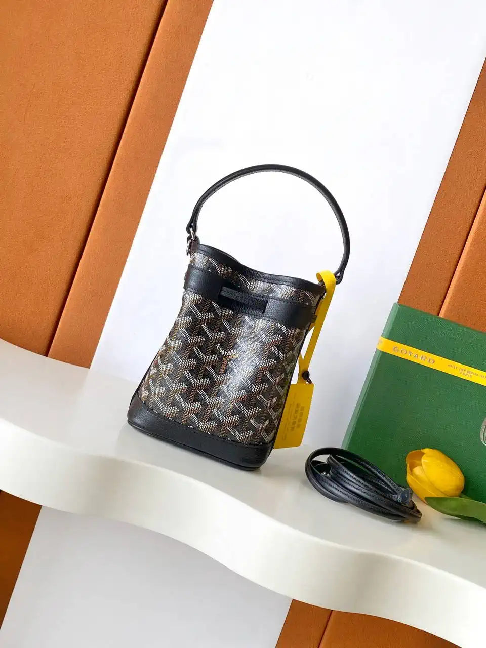 Goyard PEFLOTMINTY01CL03P Petit Flot Mini bucket bag Gy9019