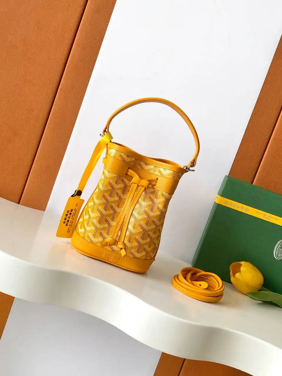 Goyard PEFLOTMINTY01CL03P Petit Flot Mini bucket bag Gy9020