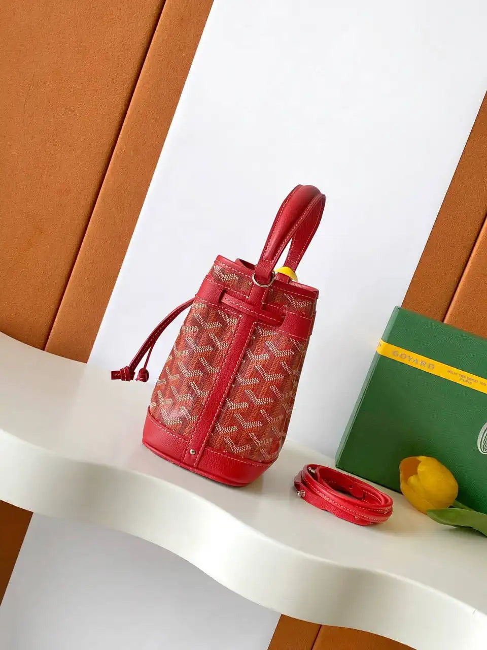 Goyard PEFLOTMINTY01CL03P Petit Flot Mini bucket bag Gy9021