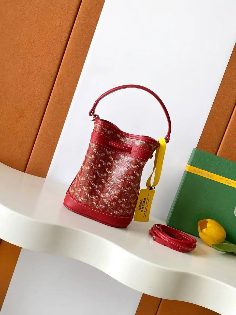 Goyard PEFLOTMINTY01CL03P Petit Flot Mini bucket bag Gy9021