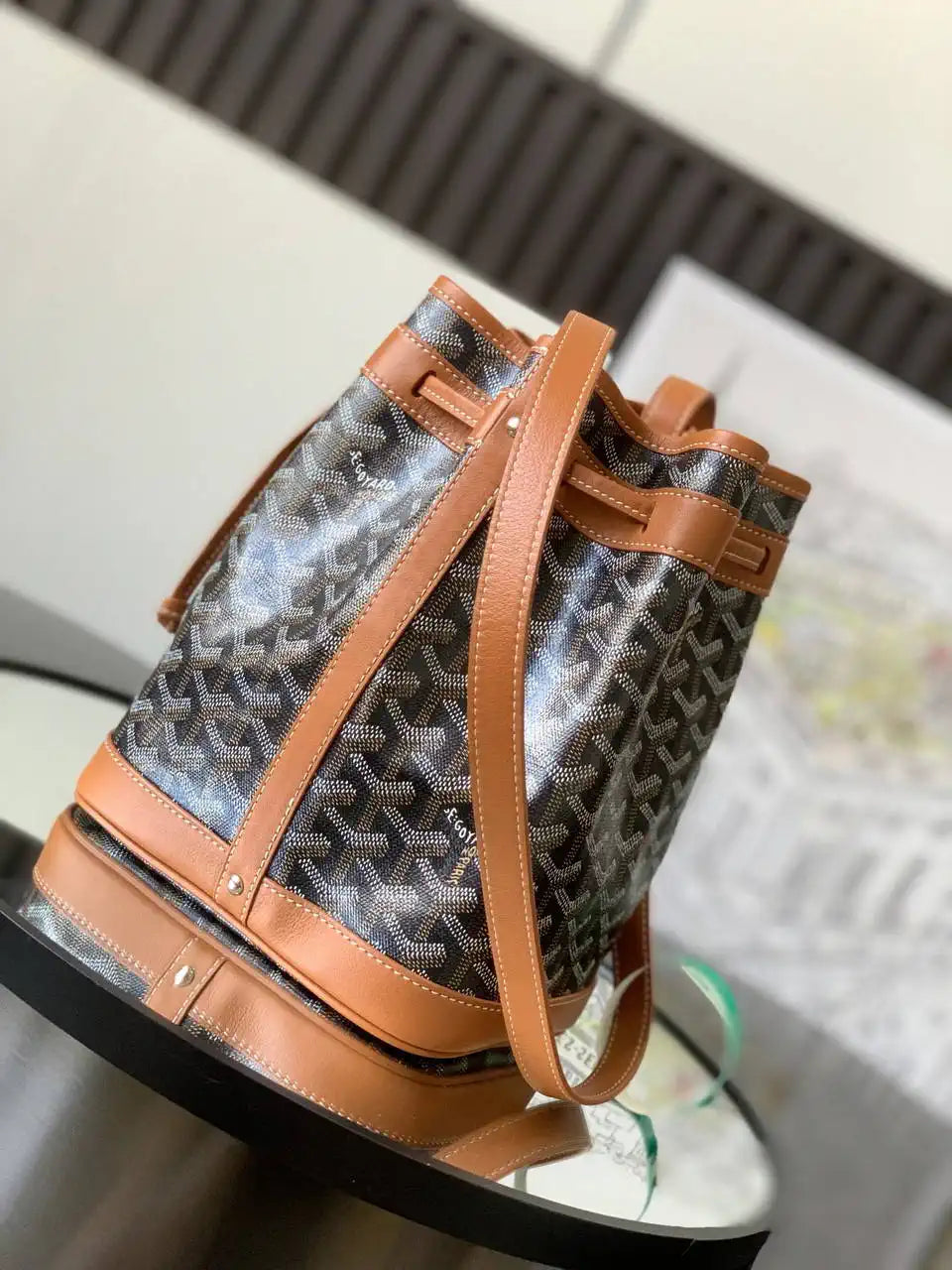 Goyard PEFLOTPMLTY01CL03P Petit Flot Bucket Bag Gy9003