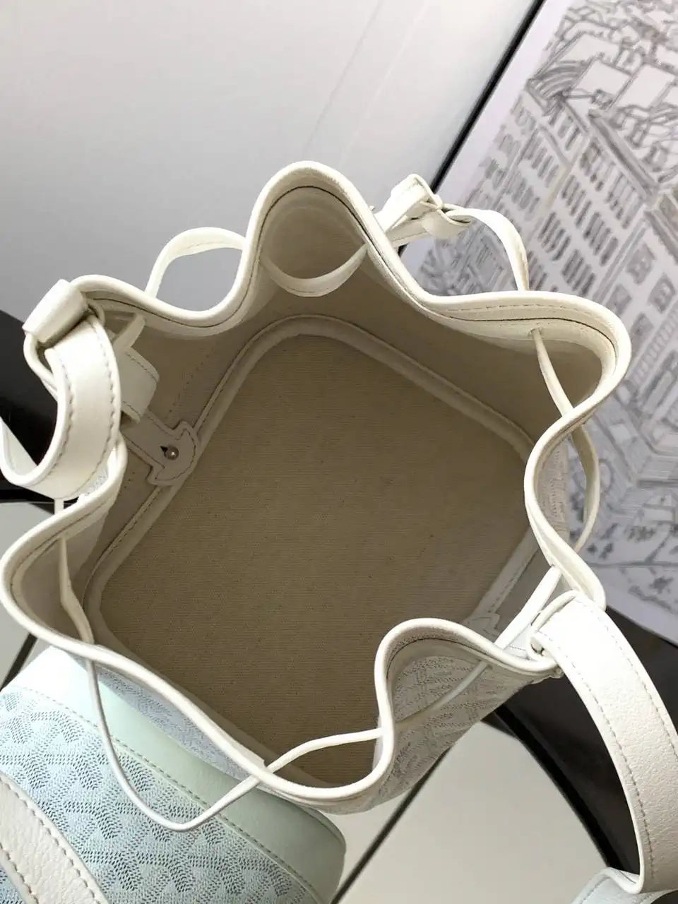 Goyard PEFLOTPMLTY01CL03P Petit Flot Bucket Bag Gy9007