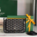 Goyard PLUMETPMLTY50CL50P Portefeuille Plumet Pocket Wallet Black - Default Title - View 1