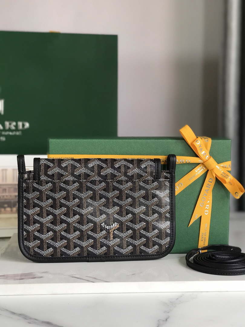 Goyard PLUMETPMLTY50CL50P Portefeuille Plumet Pocket Wallet Black