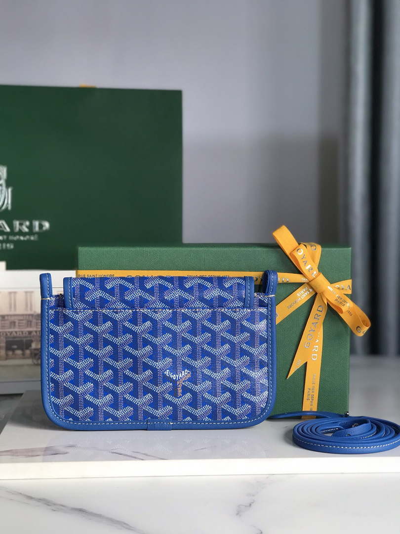 Goyard PLUMETPMLTY50CL50P Portefeuille Plumet Pocket Wallet Blue - Default Title - View 2