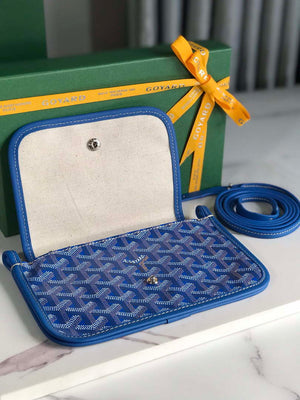 Goyard PLUMETPMLTY50CL50P Portefeuille Plumet Pocket Wallet Blue - Default Title - View 4