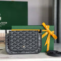 Goyard PLUMETPMLTY50CL50P Portefeuille Plumet Pocket Wallet Gray - Default Title - View 1