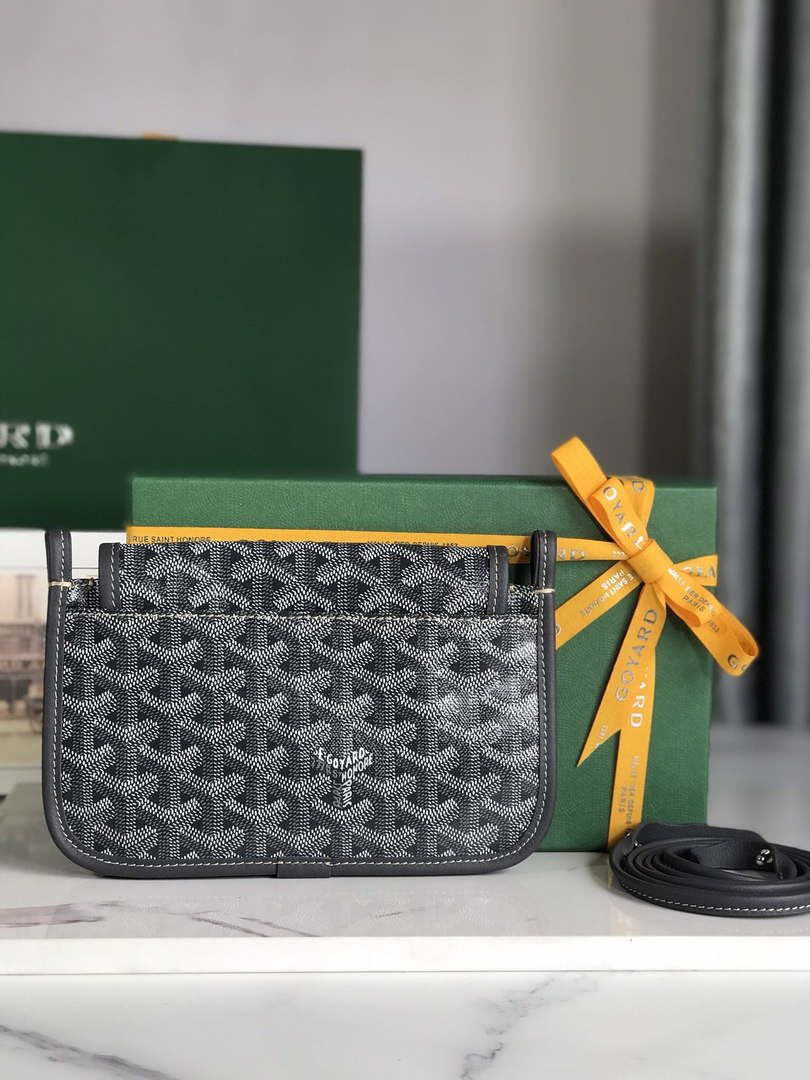 Goyard PLUMETPMLTY50CL50P Portefeuille Plumet Pocket Wallet Gray - Default Title - View 2