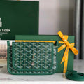 Goyard PLUMETPMLTY50CL50P Portefeuille Plumet Pocket Wallet Green - Default Title - View 1
