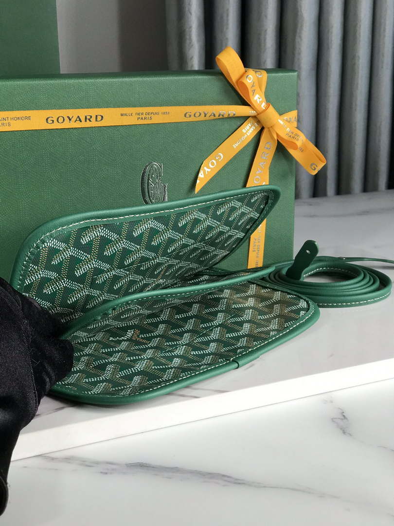 Goyard PLUMETPMLTY50CL50P Portefeuille Plumet Pocket Wallet Green