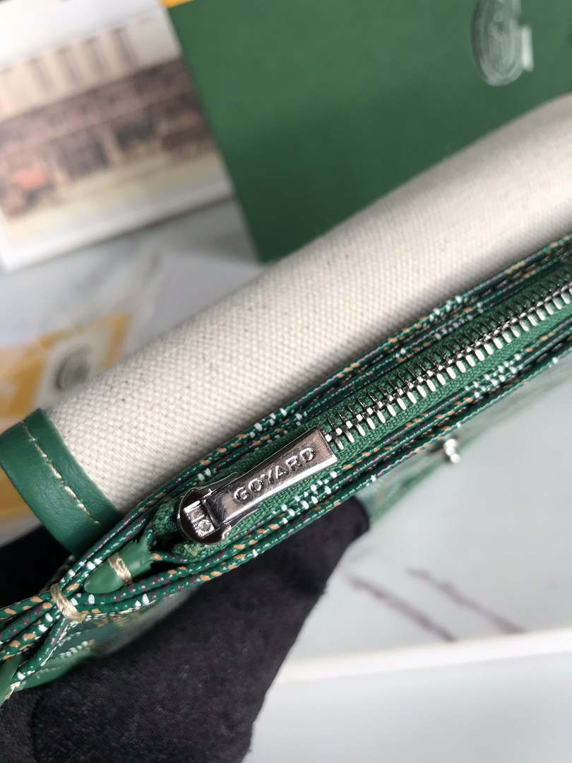 Goyard PLUMETPMLTY50CL50P Portefeuille Plumet Pocket Wallet Green - Default Title - View 7