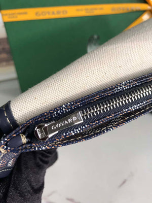 Goyard PLUMETPMLTY50CL50P Portefeuille Plumet Pocket Wallet Navy Blue - Default Title - View 7