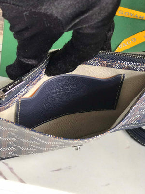 Goyard PLUMETPMLTY50CL50P Portefeuille Plumet Pocket Wallet Navy Blue - Default Title - View 8