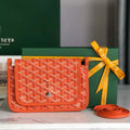Goyard PLUMETPMLTY50CL50P Portefeuille Plumet Pocket Wallet Orange - Default Title - View 1