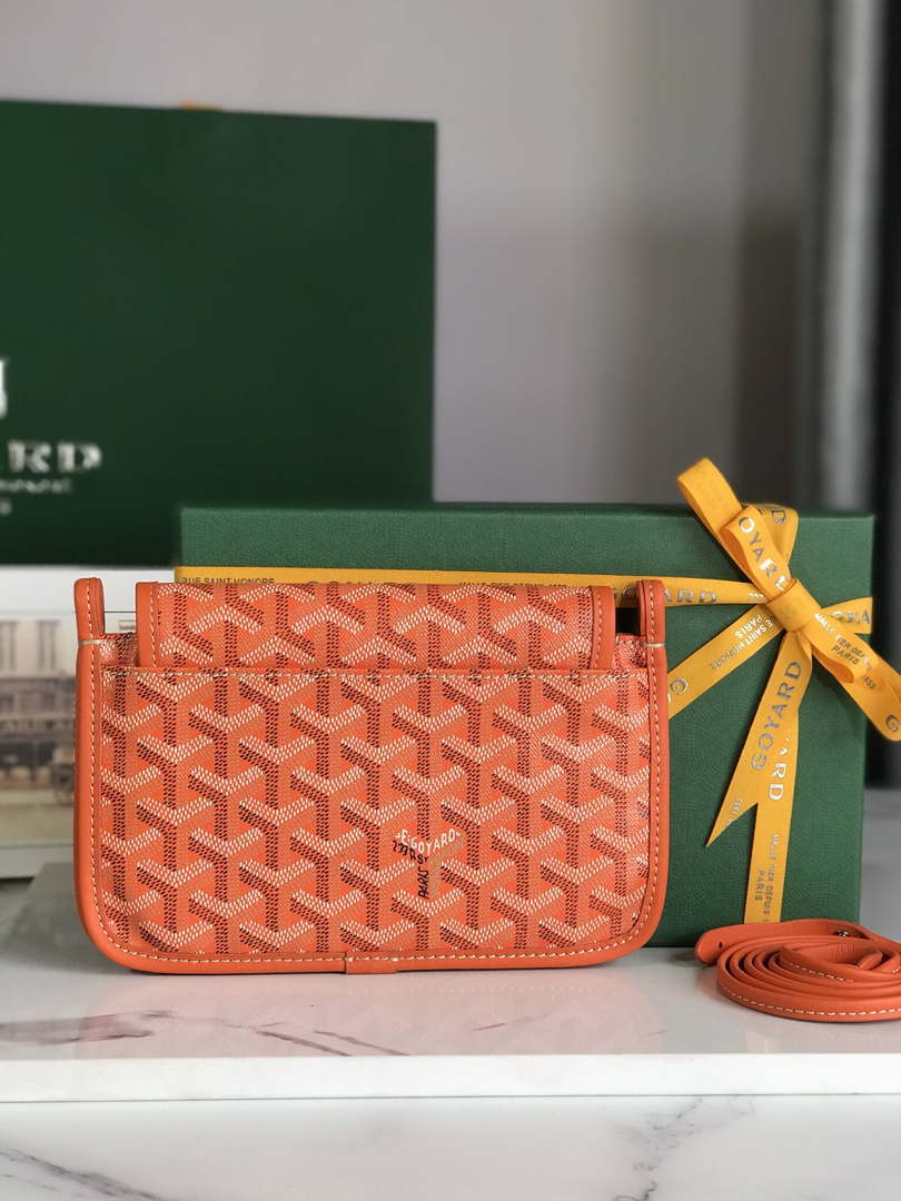 Goyard PLUMETPMLTY50CL50P Portefeuille Plumet Pocket Wallet Orange
