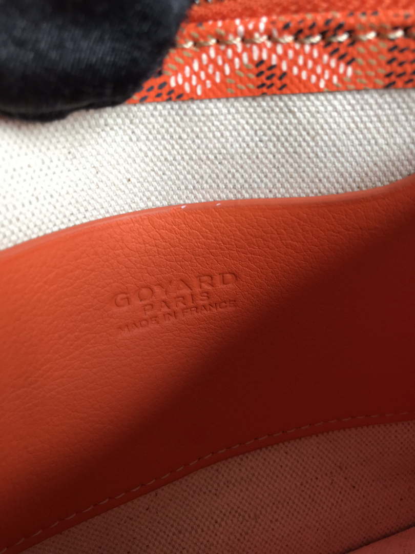 Goyard PLUMETPMLTY50CL50P Portefeuille Plumet Pocket Wallet Orange - Default Title - View 8