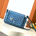 Goyard PLUMETPMLTY50CL50P Portefeuille Plumet Pocket Wallet Pearly Blue - Default Title - View 1