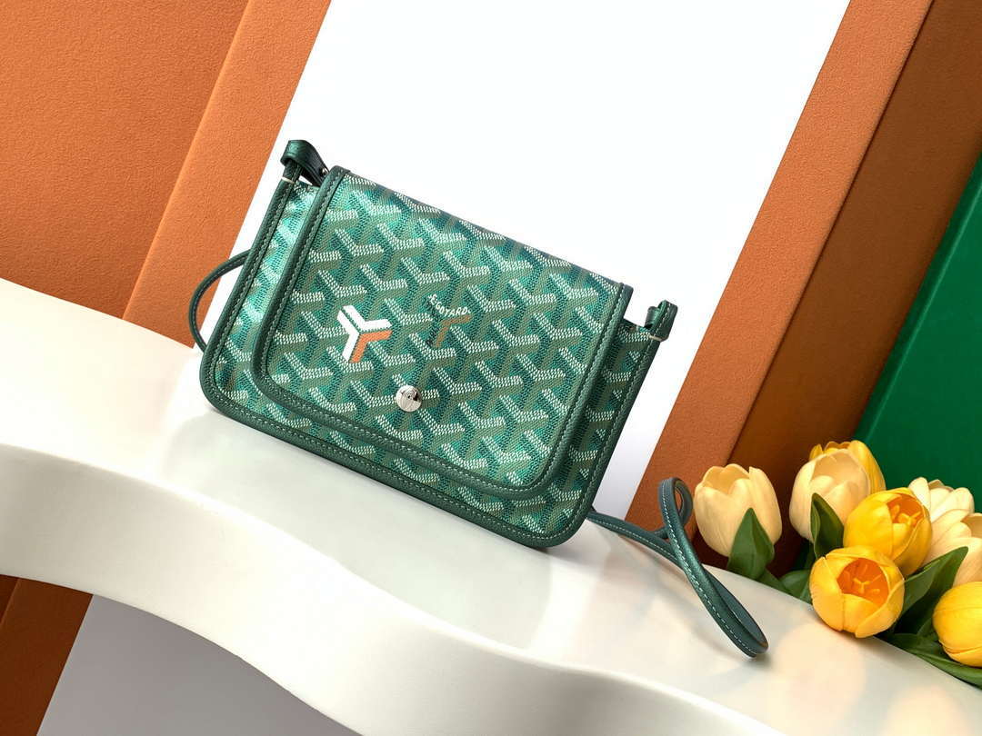 Goyard PLUMETPMLTY50CL50P Portefeuille Plumet Pocket Wallet Pearly Green - Default Title - View 1