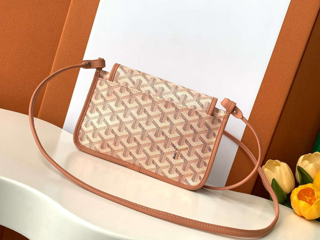 Goyard PLUMETPMLTY50CL50P Portefeuille Plumet Pocket Wallet Pearly Pink