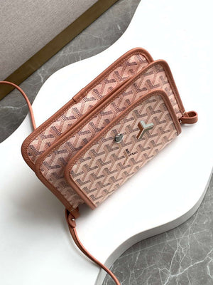 Goyard PLUMETPMLTY50CL50P Portefeuille Plumet Pocket Wallet Pearly Pink - Default Title - View 6