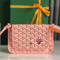 Goyard PLUMETPMLTY50CL50P Portefeuille Plumet Pocket Wallet Pink - Default Title - View 1