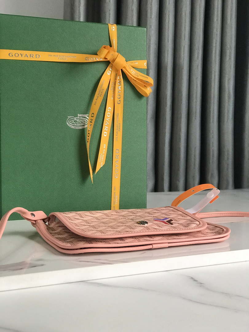 Goyard PLUMETPMLTY50CL50P Portefeuille Plumet Pocket Wallet Pink