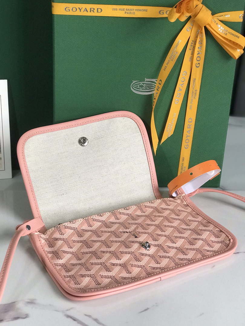 Goyard PLUMETPMLTY50CL50P Portefeuille Plumet Pocket Wallet Pink