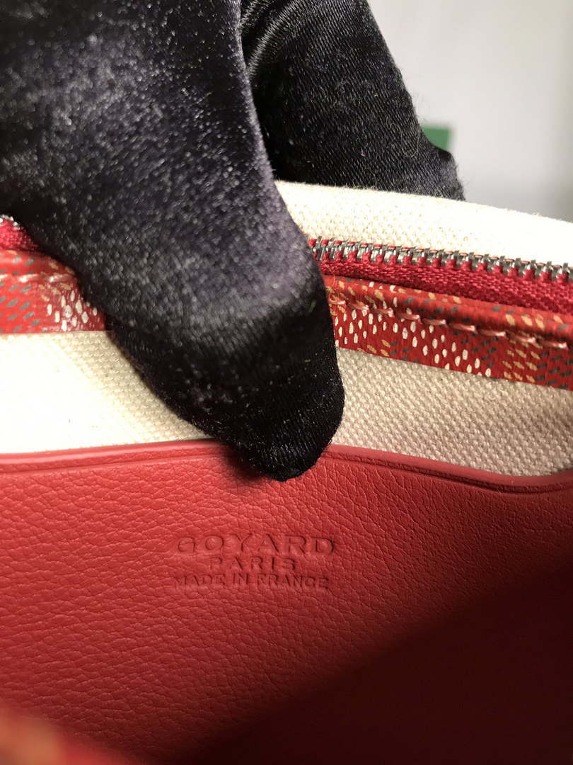 Goyard PLUMETPMLTY50CL50P Portefeuille Plumet Pocket Wallet Red - Default Title - View 5