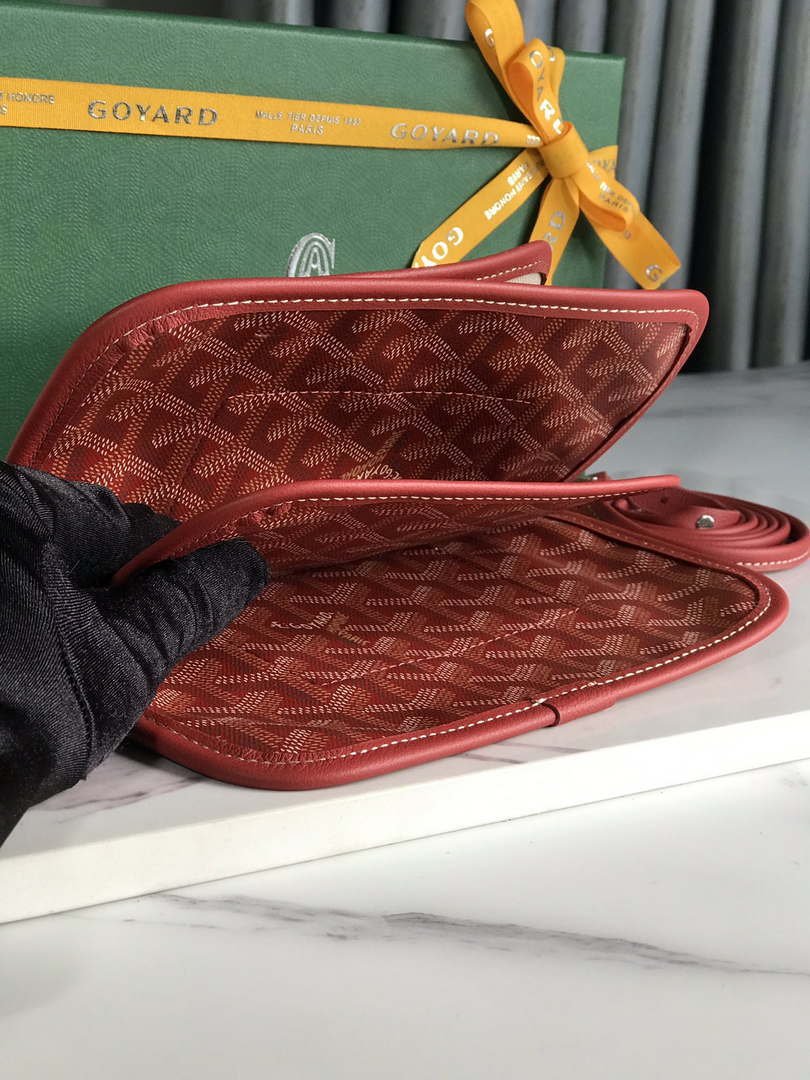 Goyard PLUMETPMLTY50CL50P Portefeuille Plumet Pocket Wallet Red