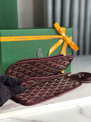 Goyard PLUMETPMLTY50CL50P Portefeuille Plumet Pocket Wallet Wine Red - Default Title - View 3