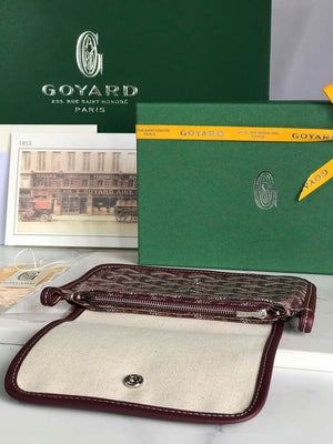 Goyard PLUMETPMLTY50CL50P Portefeuille Plumet Pocket Wallet Wine Red - Default Title - View 5
