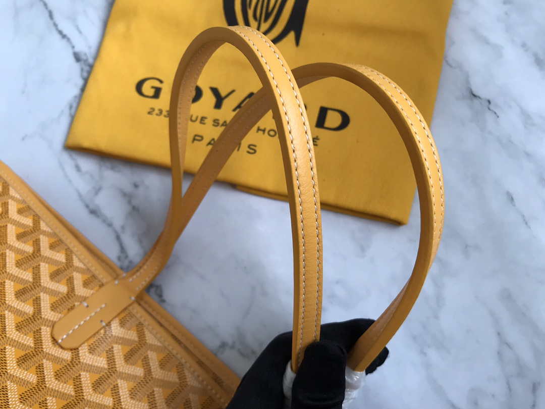 Goyard Artois PM Bag PMLTY09CL09P Yellow - Default Title - View 6