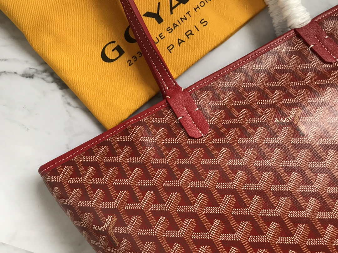 Goyard PMLTY09CL09P Artois PM Bag Red - Default Title - View 6