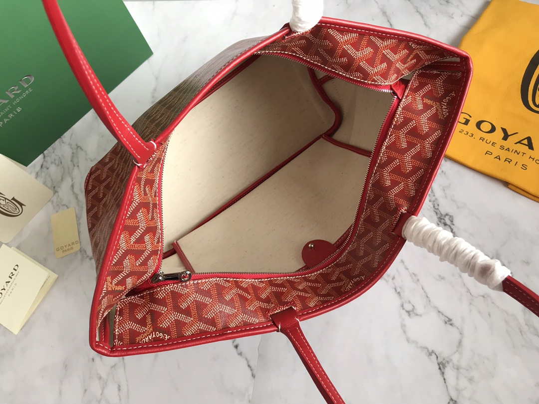 Goyard PMLTY09CL09P Artois PM Bag Red - Default Title - View 8