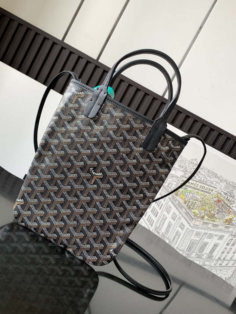 Goyard POICLAPMLTY11CL61P Poitiers Claire Voie Bag Black brown - Default Title - View 1
