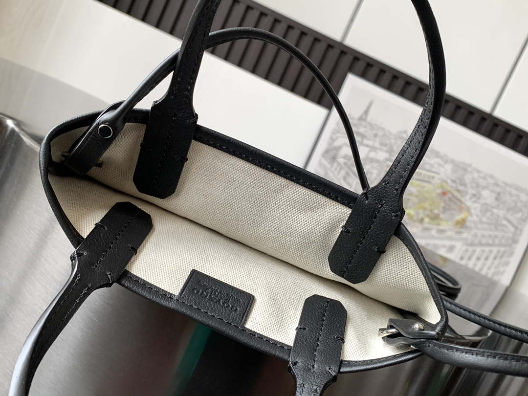 Goyard POICLAPMLTY11CL61P Poitiers Claire Voie Bag Black brown
