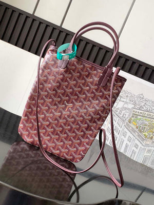 Goyard POICLAPMLTY11CL61P Poitiers Claire Voie Bag Wine Red - Default Title - View 2