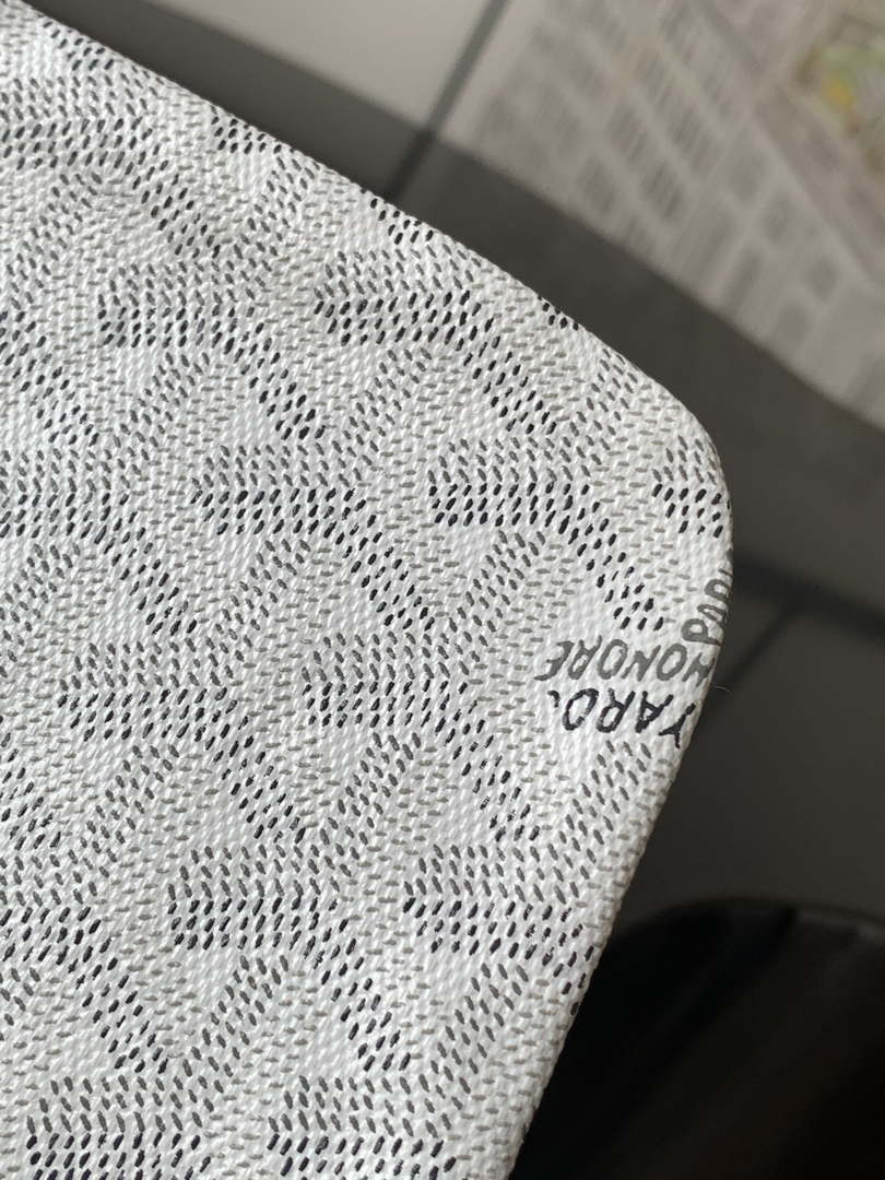 Goyard POICLAPMLTY11CL61P Poitiers Claire Voie Bag White