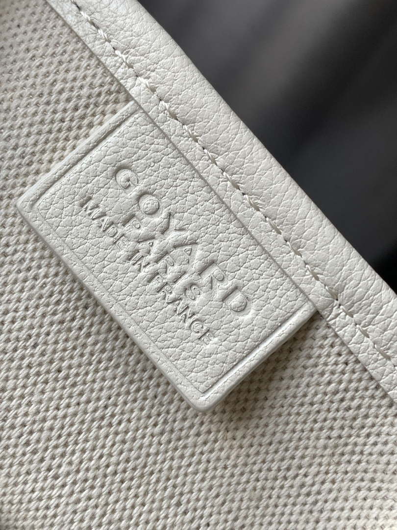 Goyard POICLAPMLTY11CL61P Poitiers Claire Voie Bag White