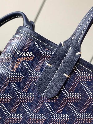 Goyard POICLAPMLTY11CL61P Poitiers Claire Voie Bag Navy Blue - Default Title - View 4